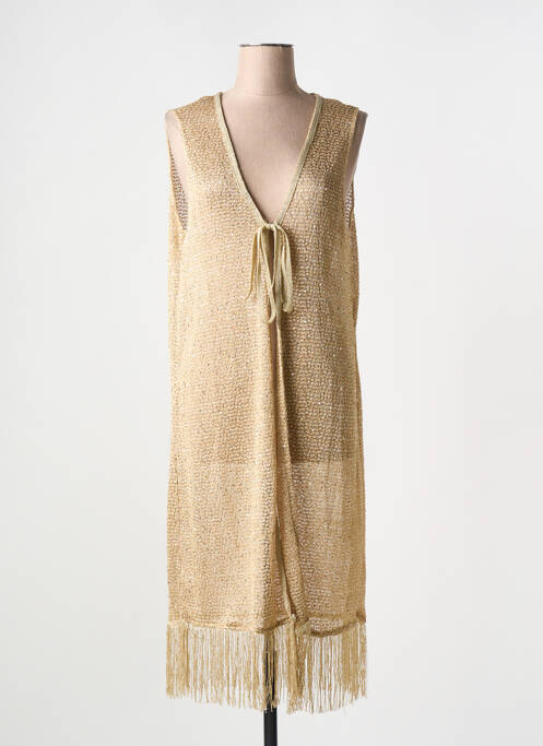 Gilet sans manche or NEKANE pour femme