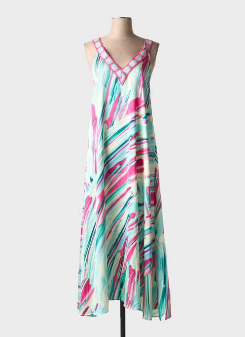 Robe longue bleu NEKANE pour femme