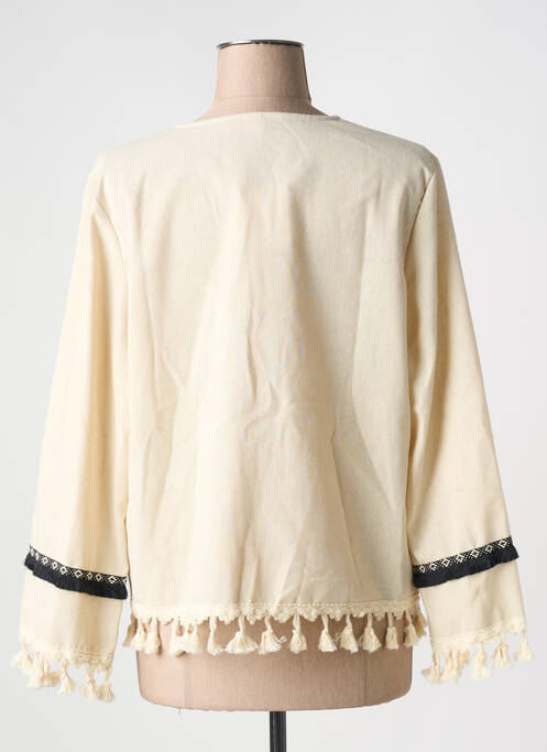 Veste casual beige NEKANE pour femme