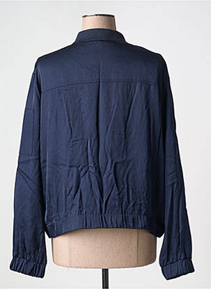 Blouson tissage imperméable bleu STREET ONE femme