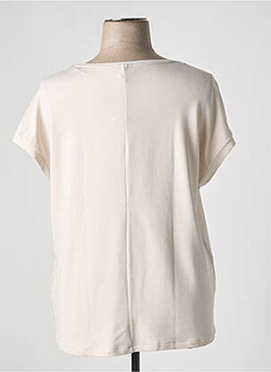 T-shirt sérigraphie manches courtes beige STREET ONE femme