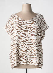Blouse marron STREET ONE pour femme seconde vue