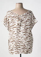 Blouse marron STREET ONE pour femme seconde vue