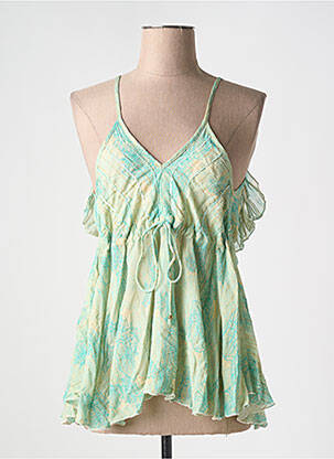 Top bleu NEKANE pour femme