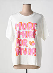 T-shirt blanc GEISHA pour femme seconde vue