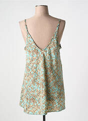 Tunique manches longues bleu LARAETHNICS pour femme seconde vue