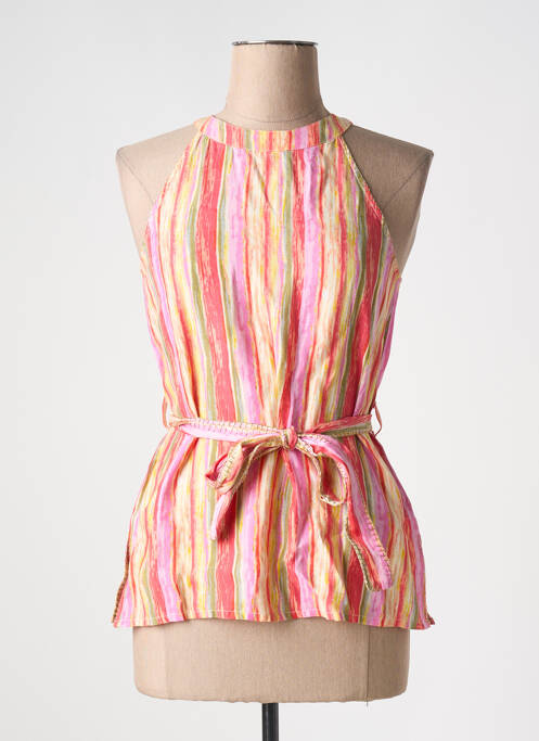 Top rouge NEKANE pour femme