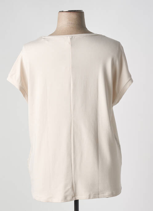 T-shirt beige STREET ONE pour femme