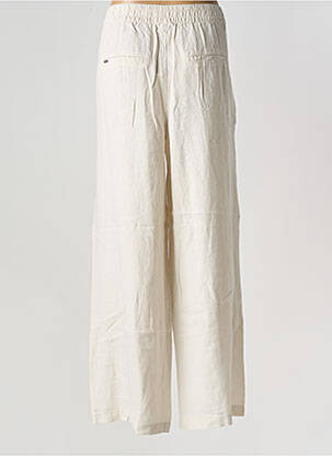 Pantalon droit taille élastique taille normale beige STREET ONE femme