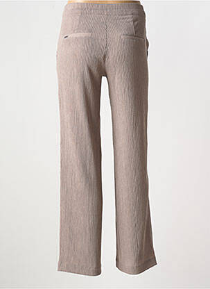 Pantalon droit stretch taille normale marron STREET ONE femme
