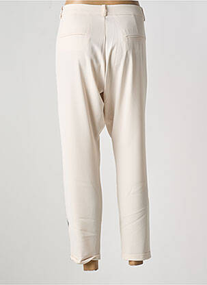 Pantalon 7/8 stretch taille normale beige IMPERIAL femme