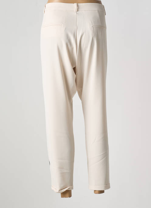 Pantalon 7/8 stretch taille normale beige IMPERIAL femme