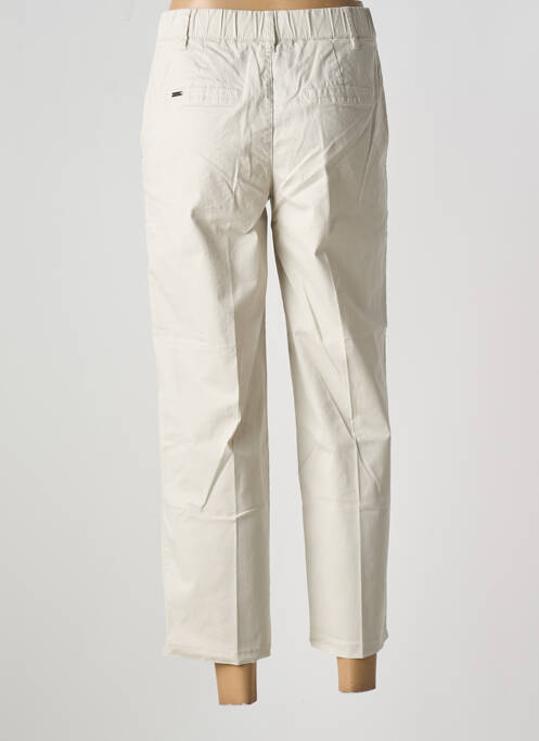 Pantalon 7/8 beige STREET ONE femme
