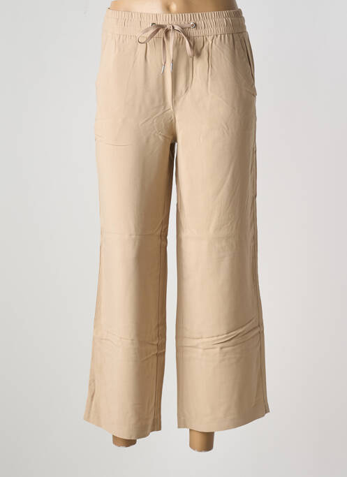 Pantalon 7/8 beige STREET ONE pour femme