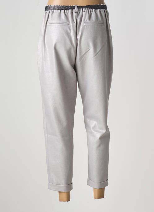 Pantalon 7/8 gris PLEASE pour femme