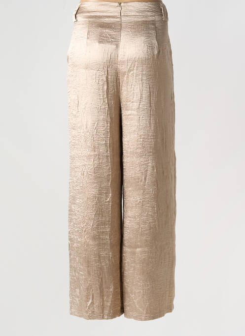 Pantalon large or NEKANE pour femme