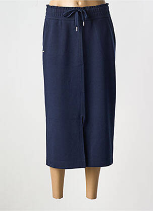 Jupe longue coupe droite bleu STREET ONE femme