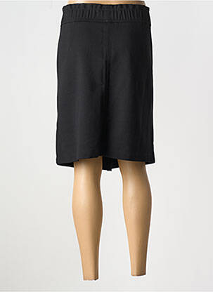 Jupe mi-longue stretch noir STREET ONE femme