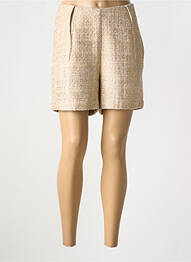 Short taille normale taille normale beige GEISHA femme