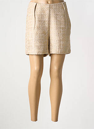 Short taille normale taille normale beige GEISHA femme
