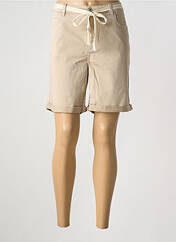 Bermuda beige GEISHA pour femme seconde vue