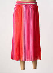 Jupe longue rose GEISHA pour femme seconde vue