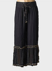 Pantalon large noir NEKANE pour femme seconde vue