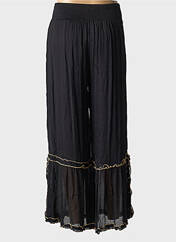 Pantalon large noir NEKANE pour femme seconde vue