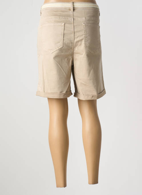 Bermuda beige GEISHA pour femme
