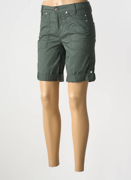 Bermuda vert STREET ONE pour femme