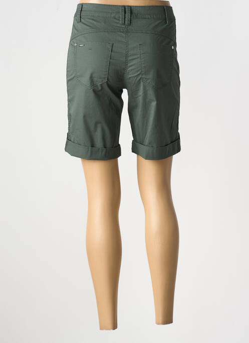 Bermuda vert STREET ONE pour femme
