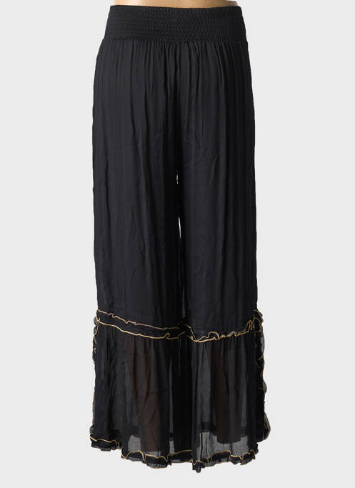 Pantalon large noir NEKANE pour femme