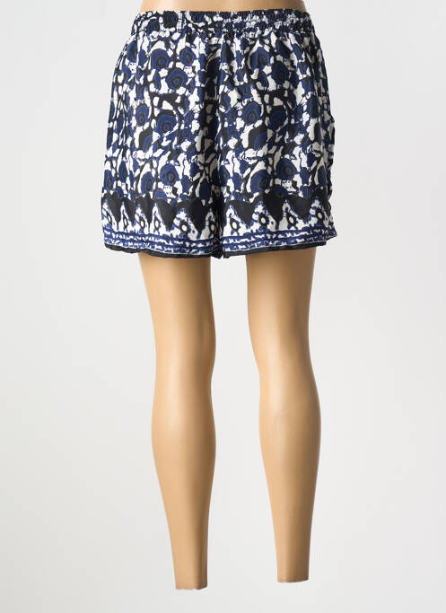 Short bleu LARAETHNICS pour femme