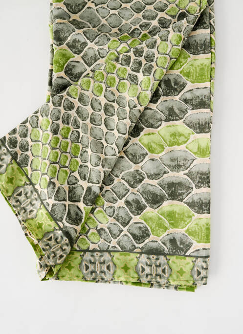 Foulard vert LARAETHNICS pour femme