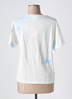 T-shirt stretch manches courtes bleu KILIBBI femme