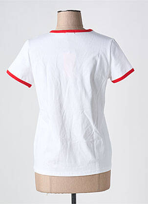 T-shirt sérigraphie manches courtes blanc DAPHNEA femme
