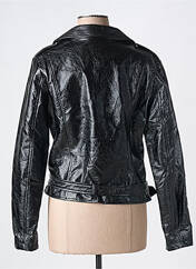 Veste simili cuir noir K-ZELL pour femme seconde vue