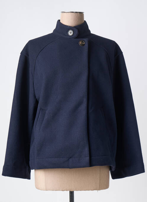 Manteau court bleu ATELIER EVÈNE pour femme