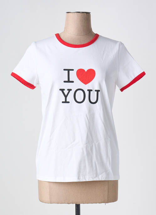 T-shirt blanc DAPHNEA pour femme