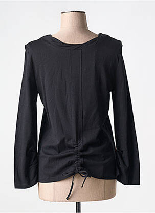 T-shirt manches longues manches longues noir MAMATAYOE femme