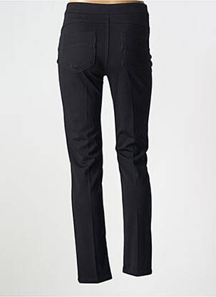 Pantalon slim stretch taille normale noir ANNA MONTANA femme