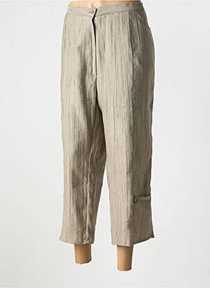 Pantacourt vert GEVANA pour femme