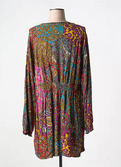 Robe courte vert CISO pour femme seconde vue