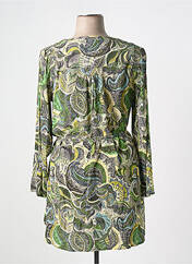 Robe courte vert CISO pour femme seconde vue