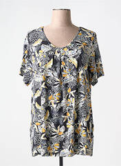 T-shirt noir CISO pour femme seconde vue