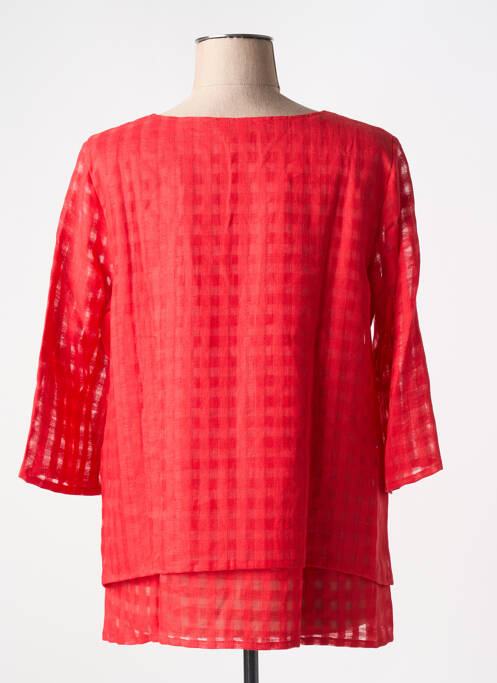 Blouse rouge VETONO pour femme