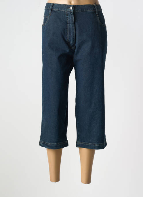 Pantacourt bleu VALINO pour femme