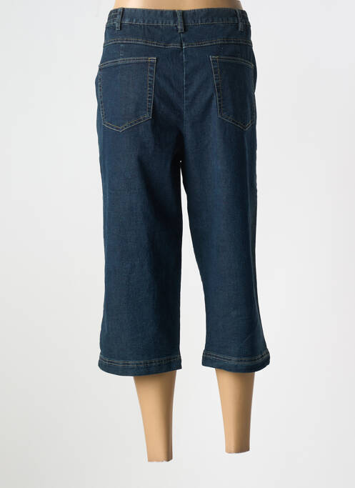 Pantacourt bleu VALINO pour femme