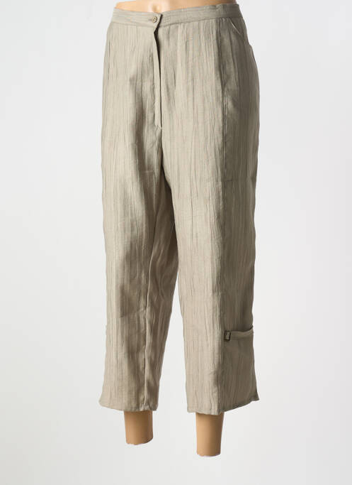 Pantacourt vert GEVANA pour femme