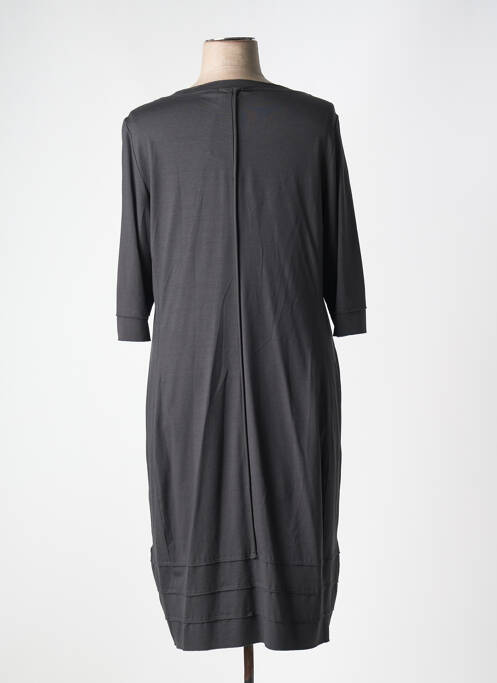 Robe mi-longue gris VETONO pour femme